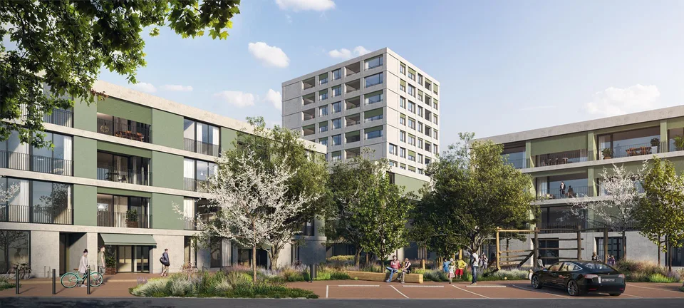 Möblierte Singlewohnung im Henz Areal