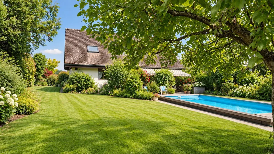 Freistehendes Einfamilienhaus mit Pool in Innerberg – Foto 12 von 13