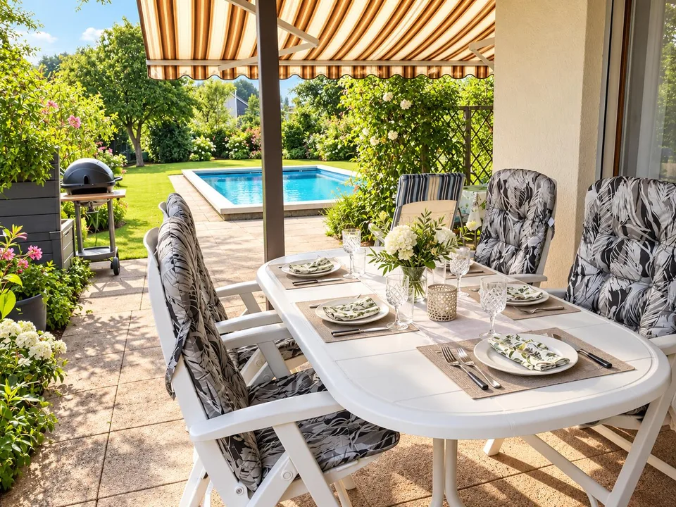 Freistehendes Einfamilienhaus mit Pool in Innerberg – Foto 13 von 13