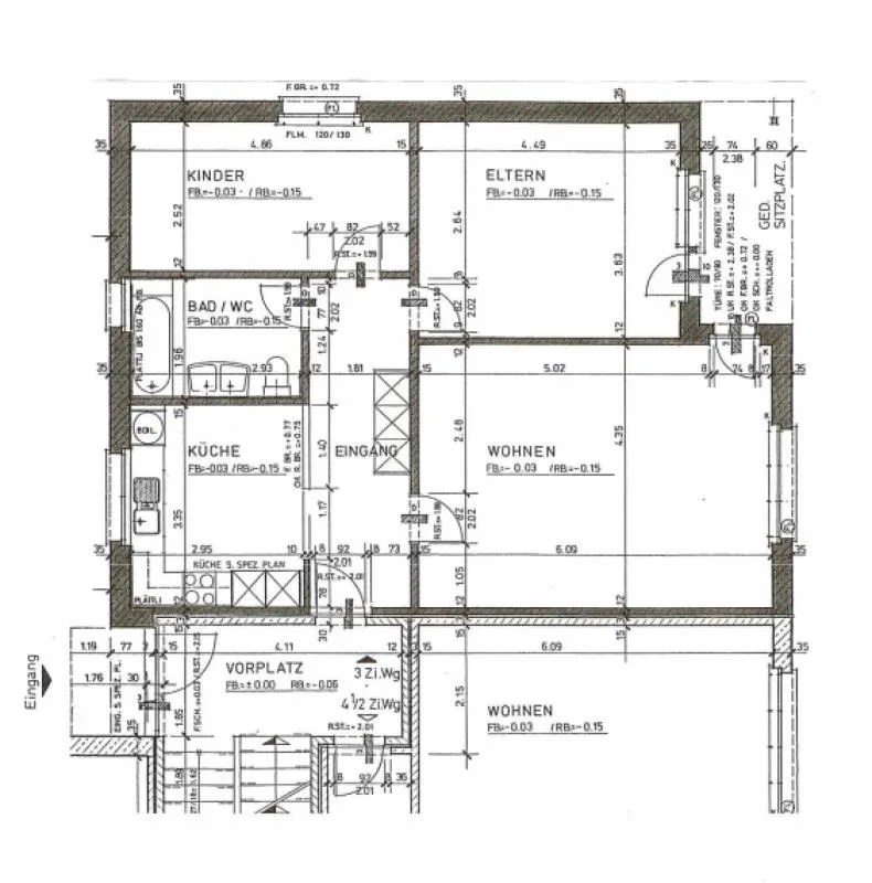 Befristet zu vermieten - Wohnung in Bubikon bis 31.03.2027