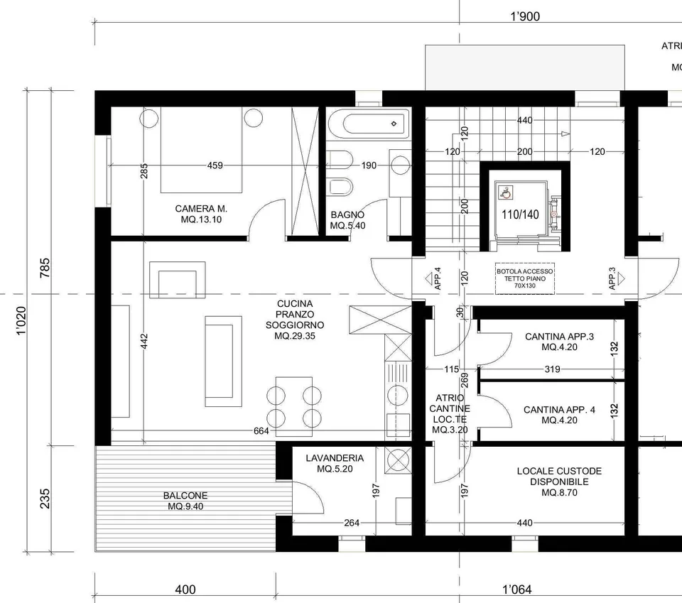 Nouvel appartement élégant avec grand jardin – photo 14 sur 21