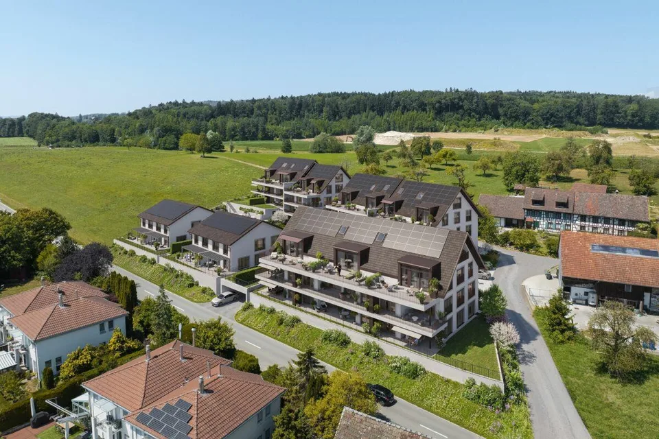 Neubau DORFRESORT - 3.5-Zi. Gartenwohnung mit Poolzugang – Foto 5 von 5