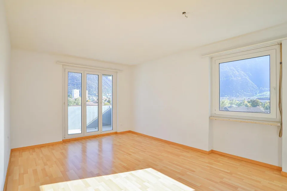 Balkon mit Panorama