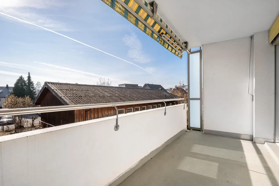 Ansprechende Wohnung in grüner Umgebung