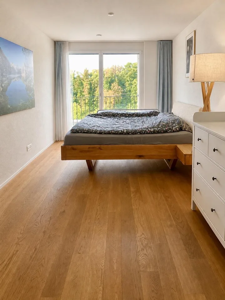 Grosszügige 4.5-Zimmer-Terrassenwohnung mit Aussicht auf die Reuss – photo 6 sur 13