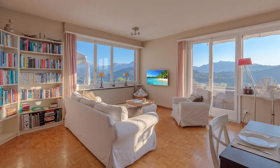 VILLA 6.5 LOCALI DA RINNOVARE VISTA LAGO MOZZAFIATO AD AGNO – Foto 3 von 9