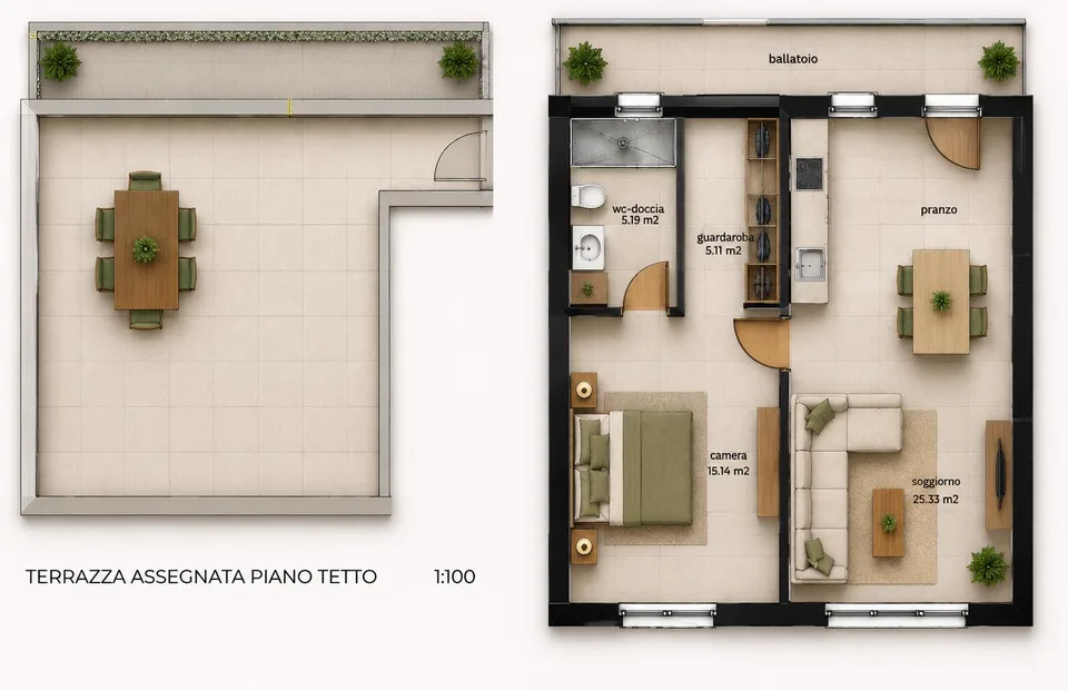 2.5 Zimmer Wohnung in Balerna – Foto 11 von 11