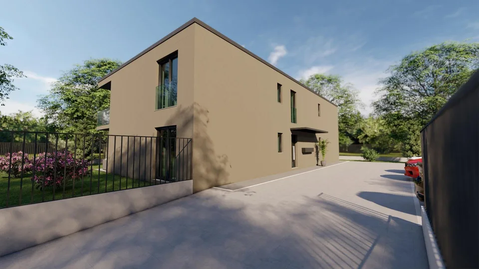Neue elegante Wohnung mit großem Garten – Foto 4 von 21