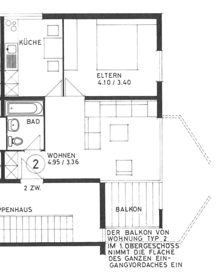 2-Zimmerwohnung mit Aussicht – Foto 9 von 9