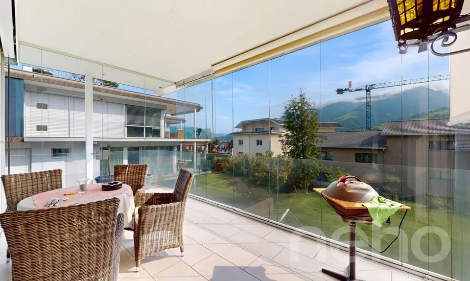 Bright living experience with mountain panorama in Gams – photo 4 of 13