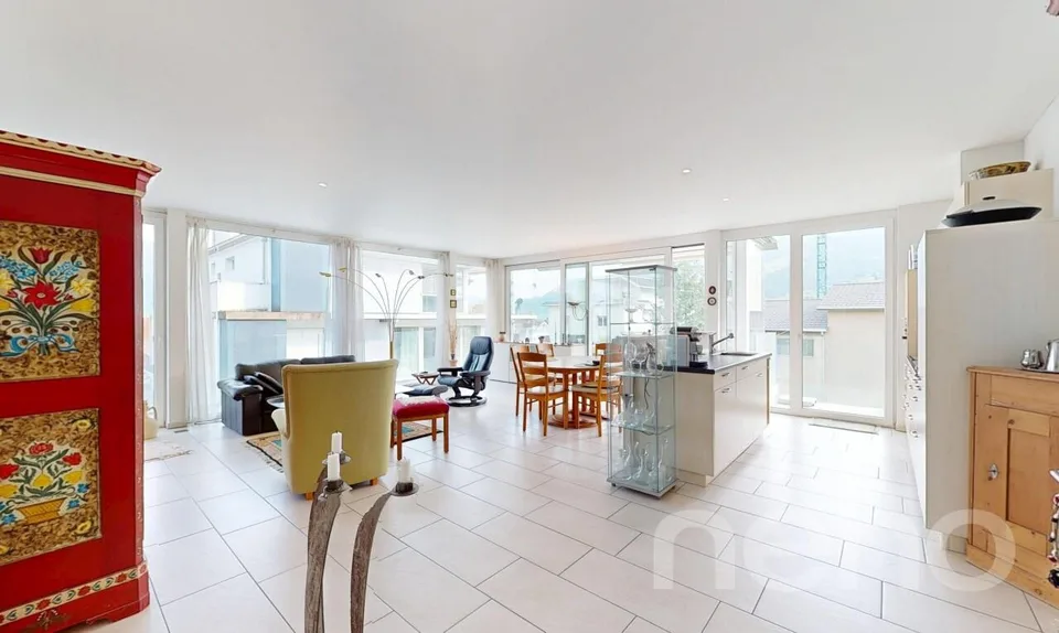 Bright living experience with mountain panorama in Gams – photo 2 of 13