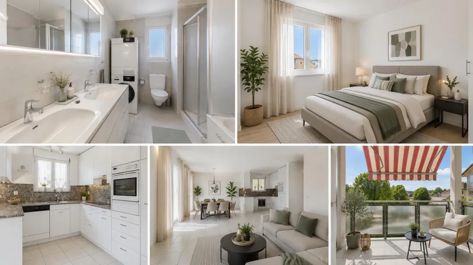 Viel Platz zum Wohnen – 3.5-Zimmer-Wohnung mit Lift in Koppigen – foto 13 di 16
