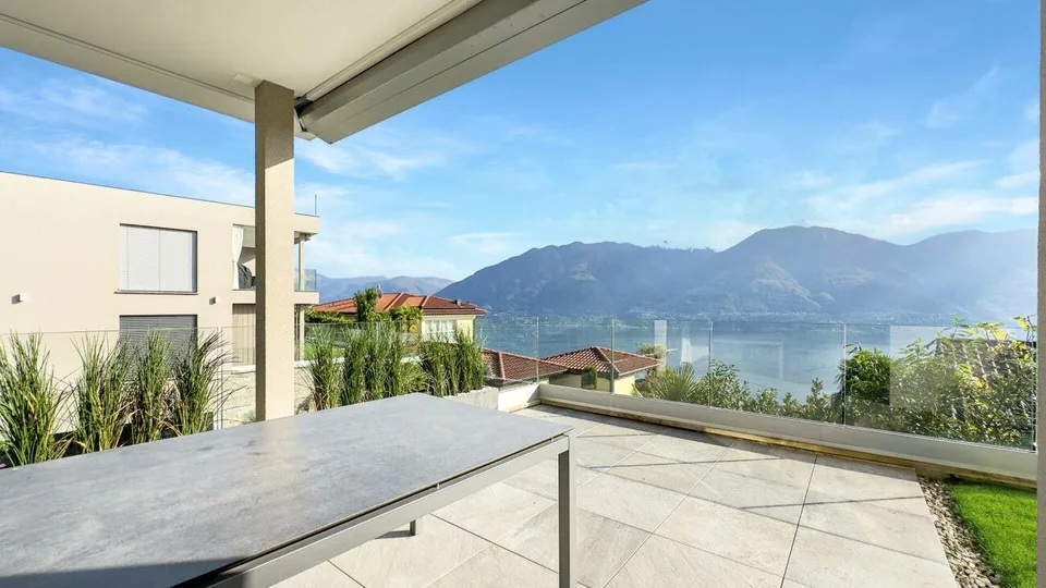 Brione sopra Minusio - Wunderschöne Gartenwohnung mit Seesicht – Foto 13 von 19