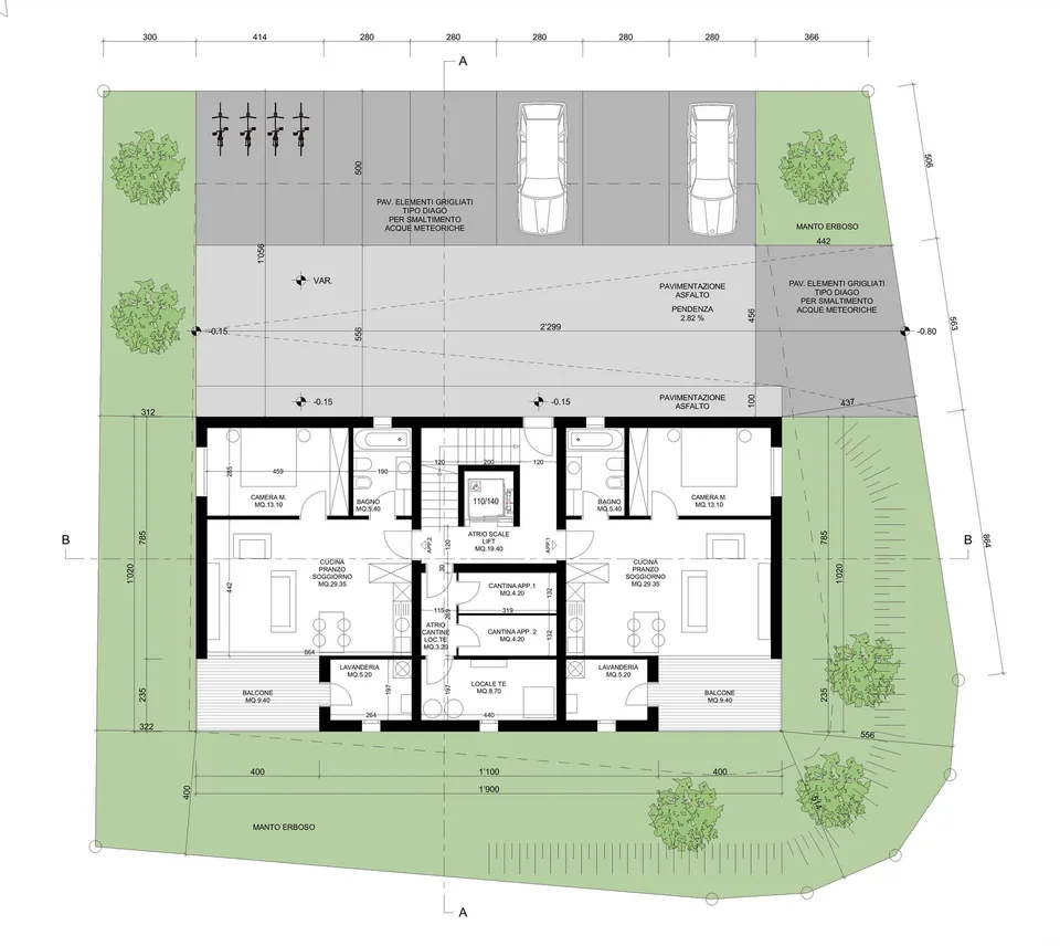 Nuovo elegante appartamento con grande giardino – Foto 11 von 21