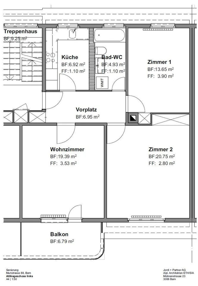 Helle 3-Zimmerwohnung in Bern – Foto 9 von 9