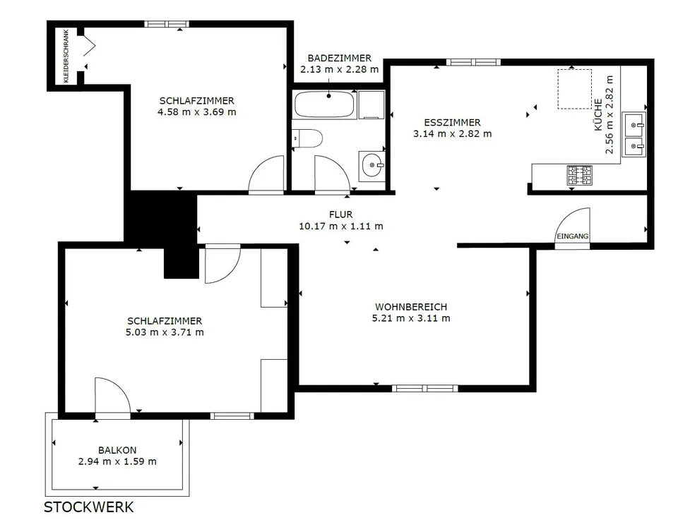 Panorama Blick über das Rheintal- 3.5 Zimmer Wohnung in Au zu verka... – foto 12 di 14