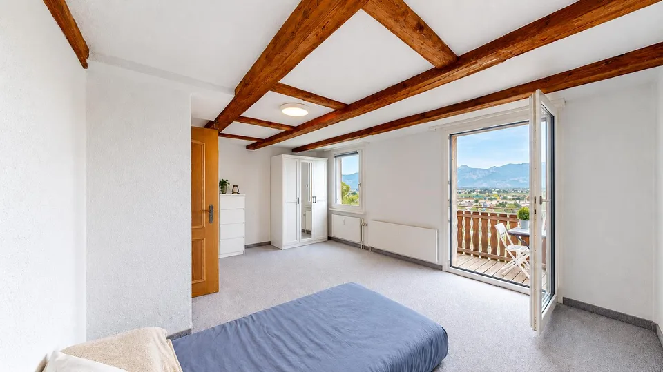 Panorama Blick über das Rheintal- 3.5 Zimmer Wohnung in Au zu verka... – foto 4 di 14
