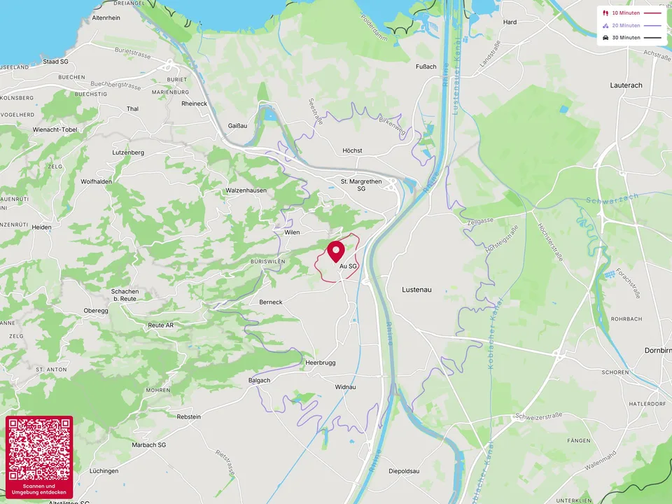 4.5 Zimmer Maisonette Wohnung mit Panorama Blick übers Rheintal zu ... – photo 14 sur 16