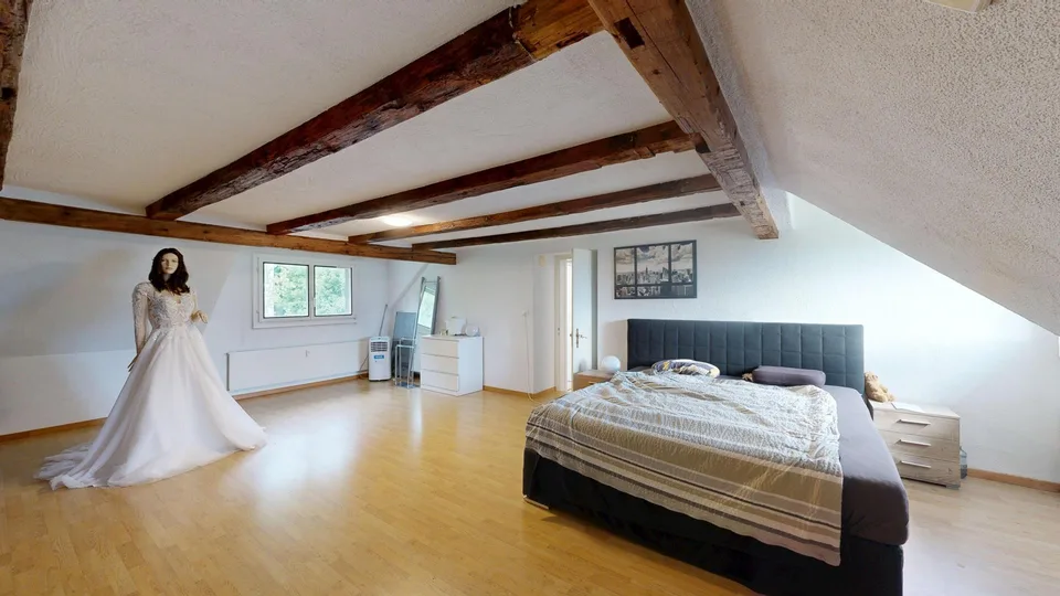 4.5 Zimmer Maisonette Wohnung mit Panorama Blick übers Rheintal zu ... – photo 3 sur 16