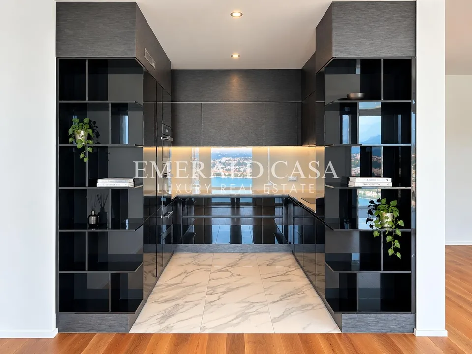 Esclusivo 4.5 locali con vista panoramica sul Lago di Lugano – Foto 3 von 10