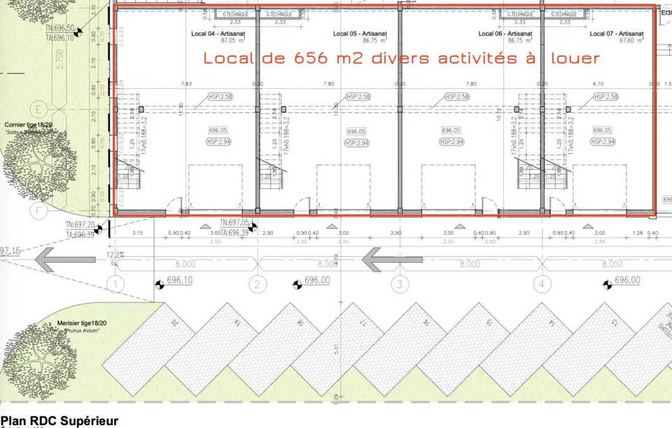 Vaud locaux - dès 400 m2 à 1200' m2 – foto 11 di 14
