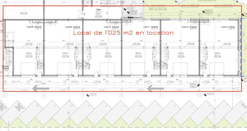 Vaud locaux - dès 400 m2 à 1200' m2 – foto 13 di 14