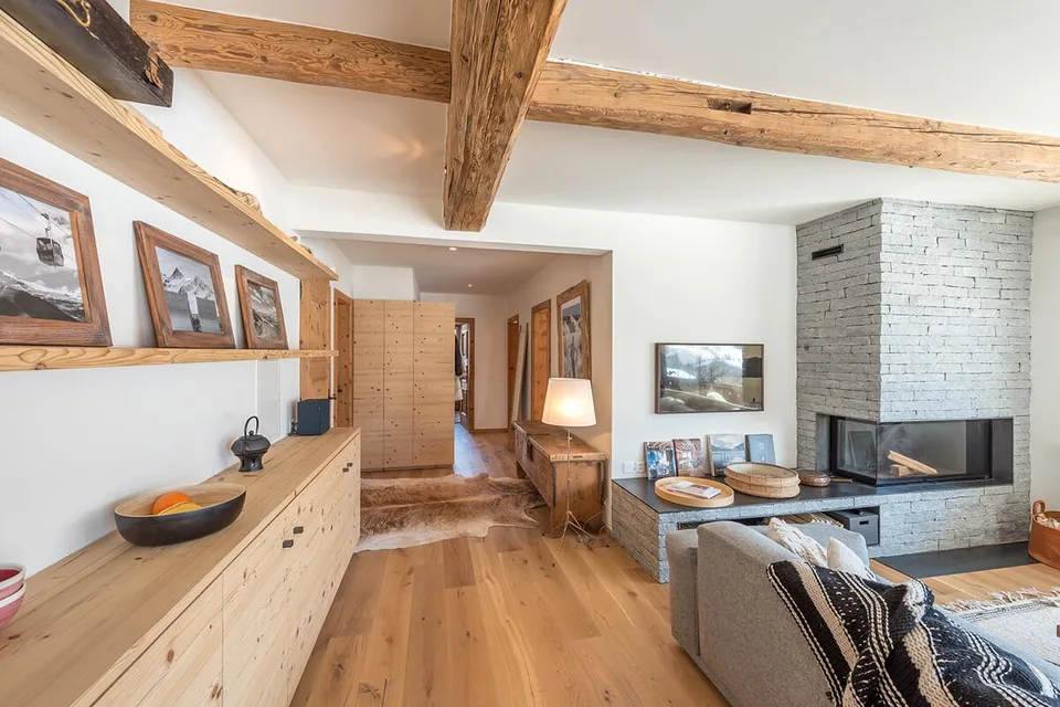 Zuoz: Ferienwohnung mit Bergsicht und Terrasse – Foto 2 von 7
