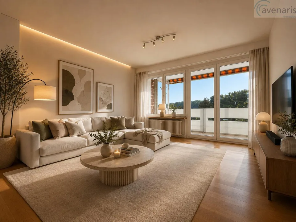 Gepflegte Wohnung mit traumhaftem Ausblick und hohem Wohnkomfort – Foto 3 von 11