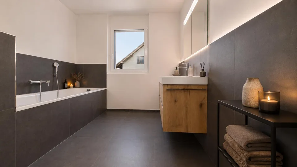 Fertig ausgebaute Gartenwohnung mit 130m2 Wohnkomfort! – photo 12 sur 23