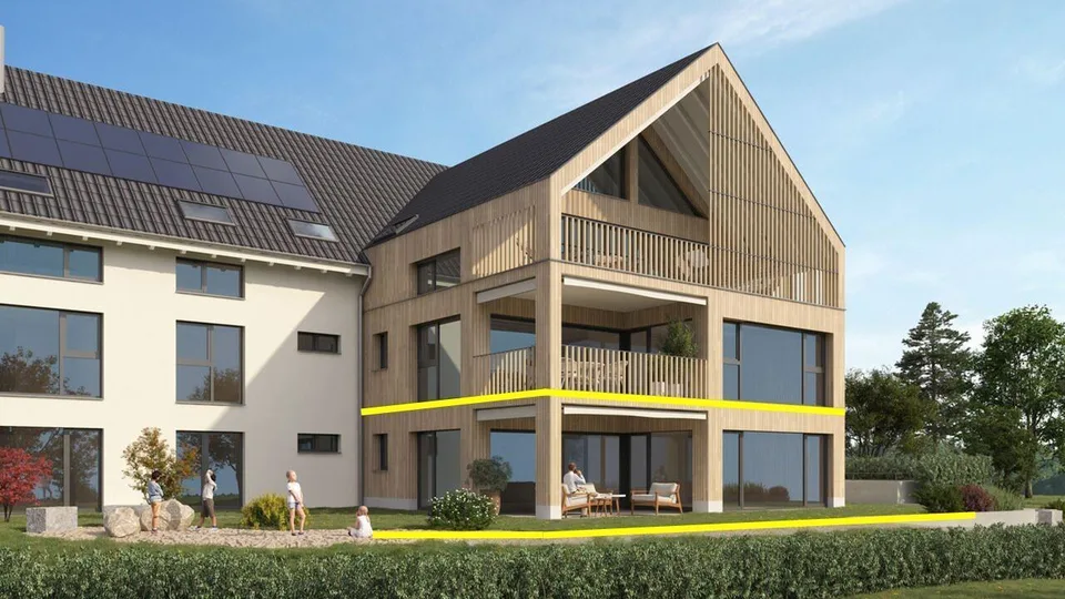 Fertig ausgebaute Gartenwohnung mit 130m2 Wohnkomfort! – photo 20 sur 23