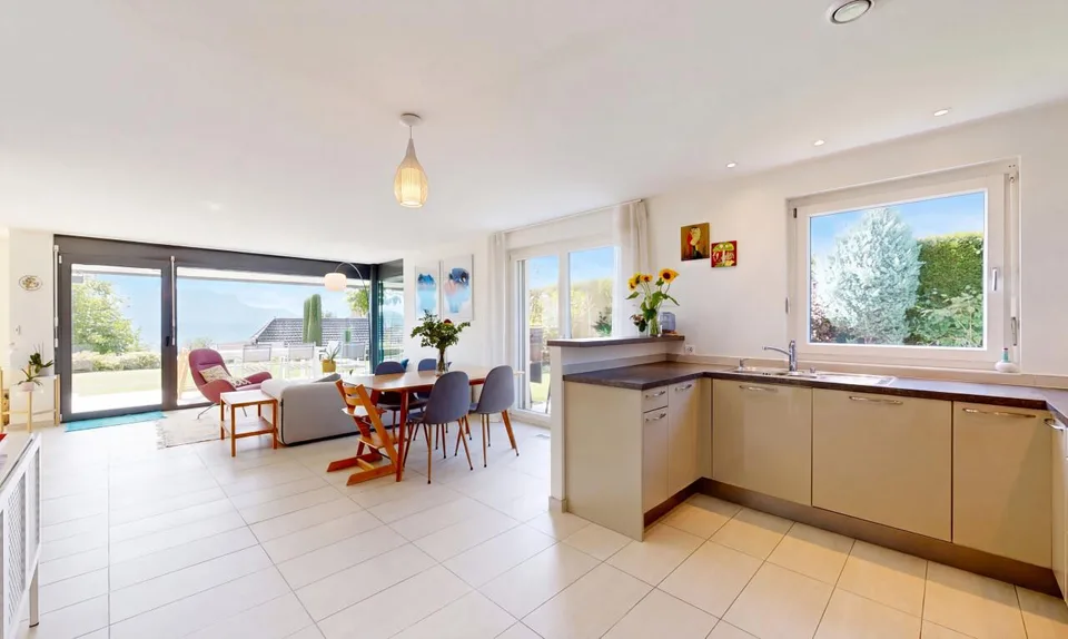 Maison contemporaine Minergie avec panorama d?exception sur le lac – photo 9 sur 11
