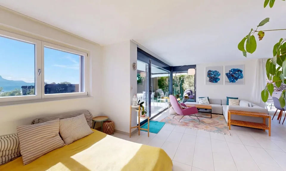 Maison contemporaine Minergie avec panorama d?exception sur le lac – photo 8 sur 11
