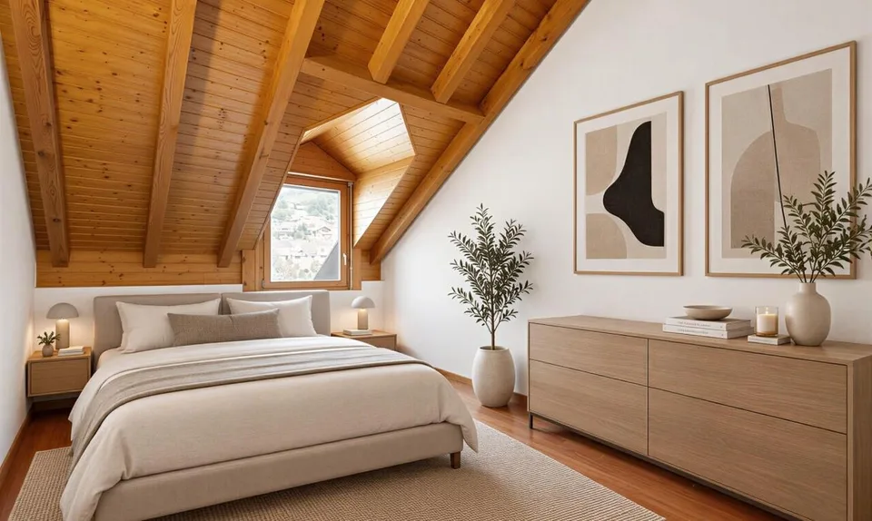 4 Zimmer Attikawohnung in Blonay – Foto 8 von 11