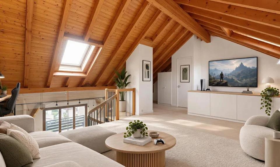 4 Zimmer Attikawohnung in Blonay – Foto 4 von 11
