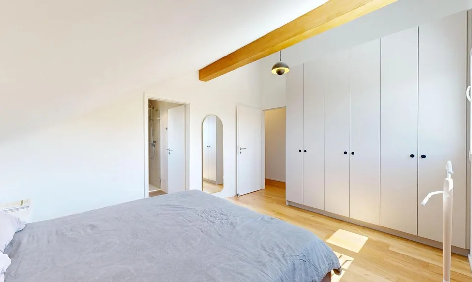 Duplex 4,5 pièces - jardin privatif et vue lac à Belmont-sur-Lausanne – photo 9 sur 11
