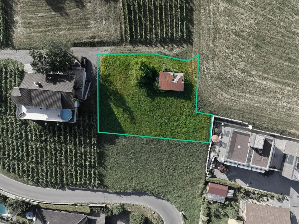 Baulandparzelle am Südhang mit Weitsicht über das Rheintal – foto 3 di 10