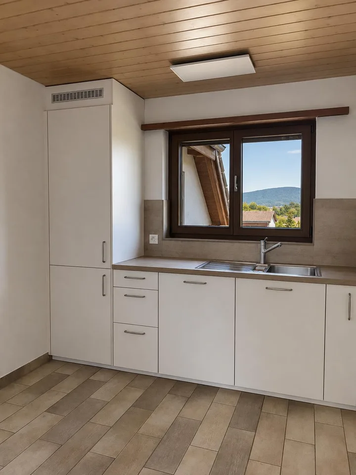 Helle 3.5-Zimmer-Dachwohnung mit Balkon und Weitsicht – Foto 3 von 11