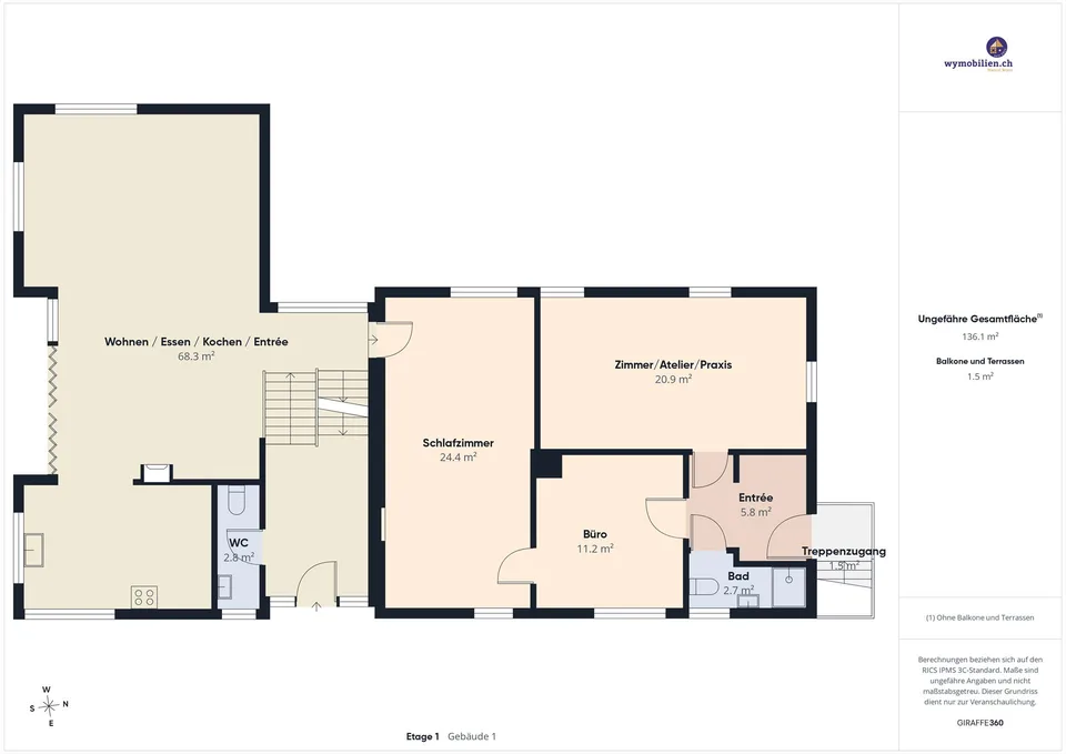 Haus mit 258m2 Wohnfläche und grenzenlosem Nutzungspotenzial – photo 23 sur 29