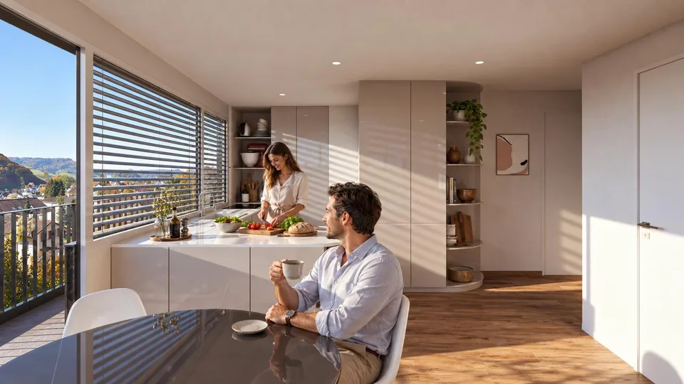 Top-Dachwohnung mit atemberaubender Panoramasicht – photo 4 of 8