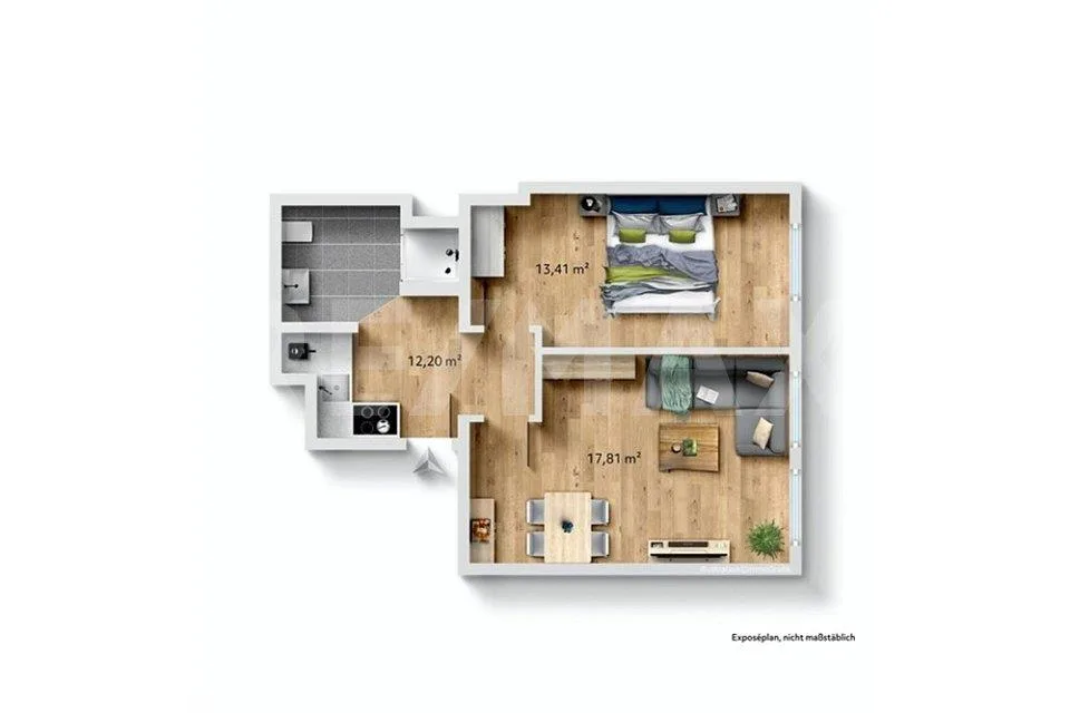 2.5-Zimmer Wohnung in Gelterkinden – Foto 7 von 8