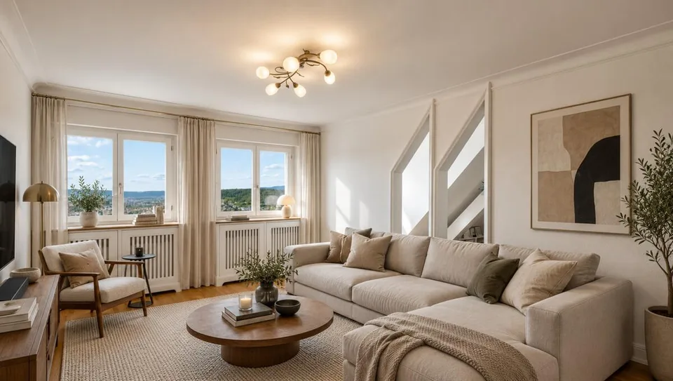 Distretto 6 di Zurigo: appartamento a duplex con terrazza sul tetto e vista panoramica – foto 2 di 5