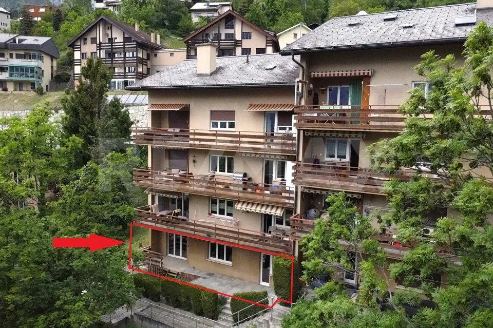 Heimelige 2.5 Zimmerwohnung mit Privatterrasse in Leuk-Stadt – Foto 12 von 12