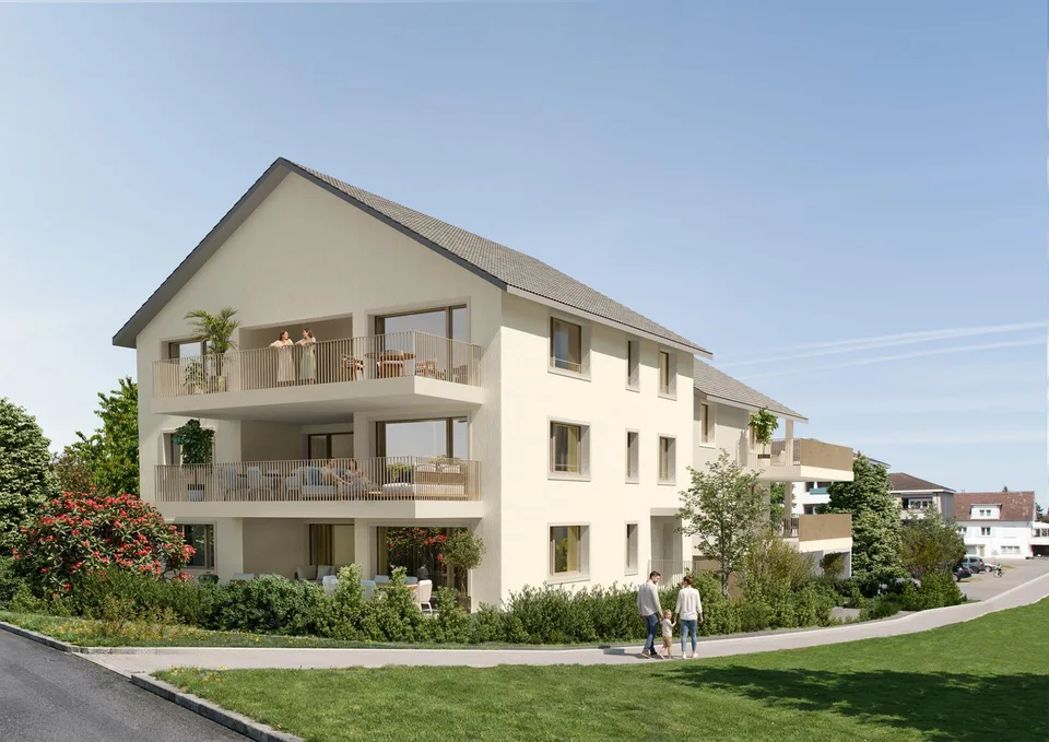 Letzte Neubau-Gartenwohnung mit grossem Sitzplatz und Gartenanteil – Foto 3 von 6
