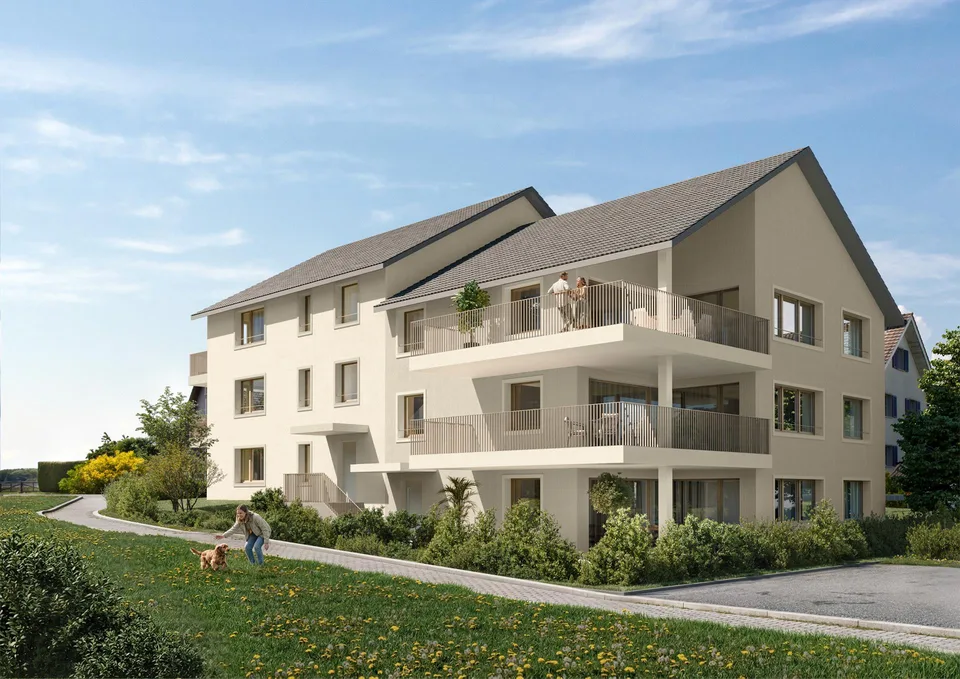 sonnige Dachwohnung mit Weitblick in TOP Ausbaustandard – Foto 2 von 6