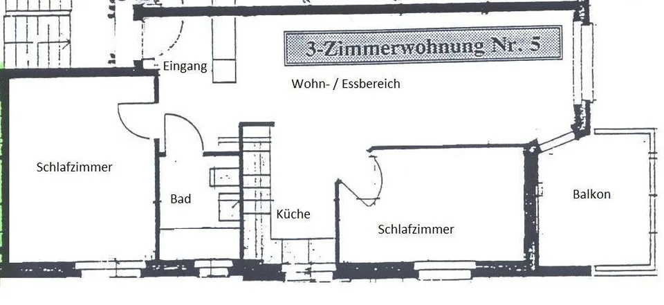 3.0 Zimmerwohnung in Bäretswil – Foto 2 von 5