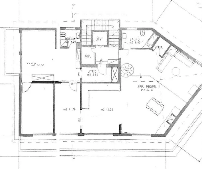Solduno - splendido 2.5 + ufficio di 155 m2 (ref. 387-9) – Foto 17 von 18