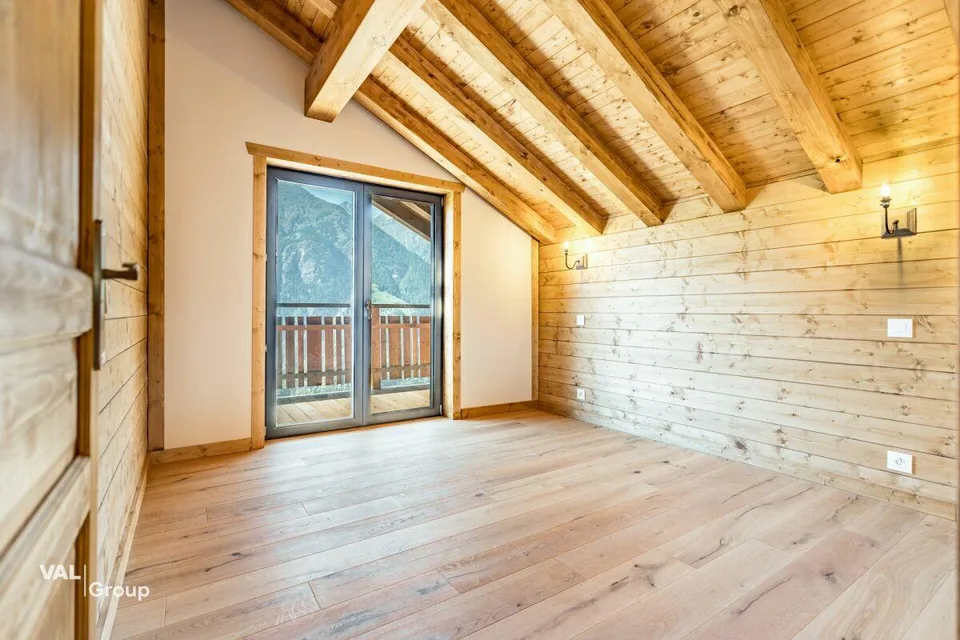 Das letzte Chalet: Neubau mit Zweitwohnsitz in Grächen – Foto 12 von 24