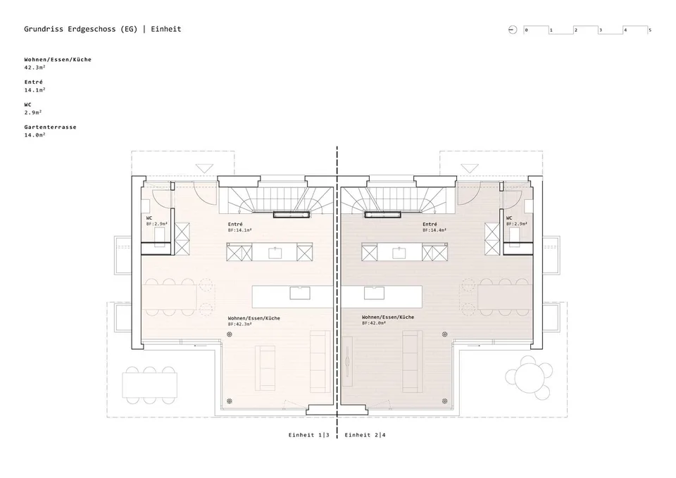 Newly built 5.5-room semi-detached houses in Heimberg – photo 6 of 11