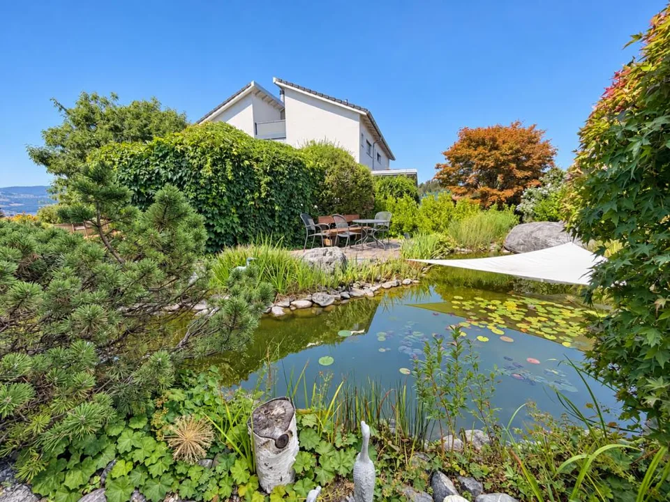 THE VIEW - Einfamilienhaus an exklusiver Lage mit unverbaubarer See- und Bergsicht – Foto 7 von 9