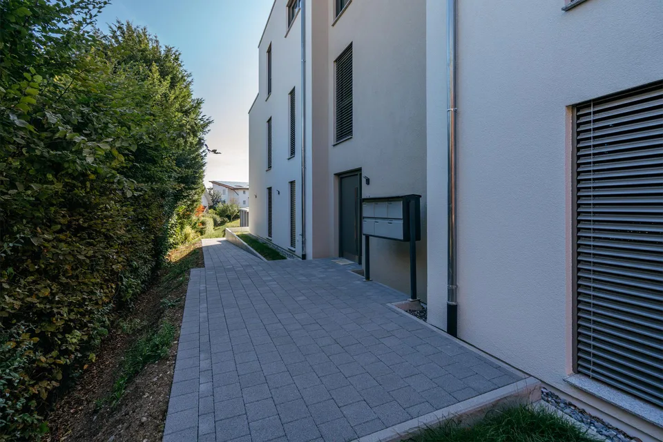 Erstbezug mit Garten – stilvolle 3.5-Zimmer-Wohnung in Rombach – Foto 11 von 14